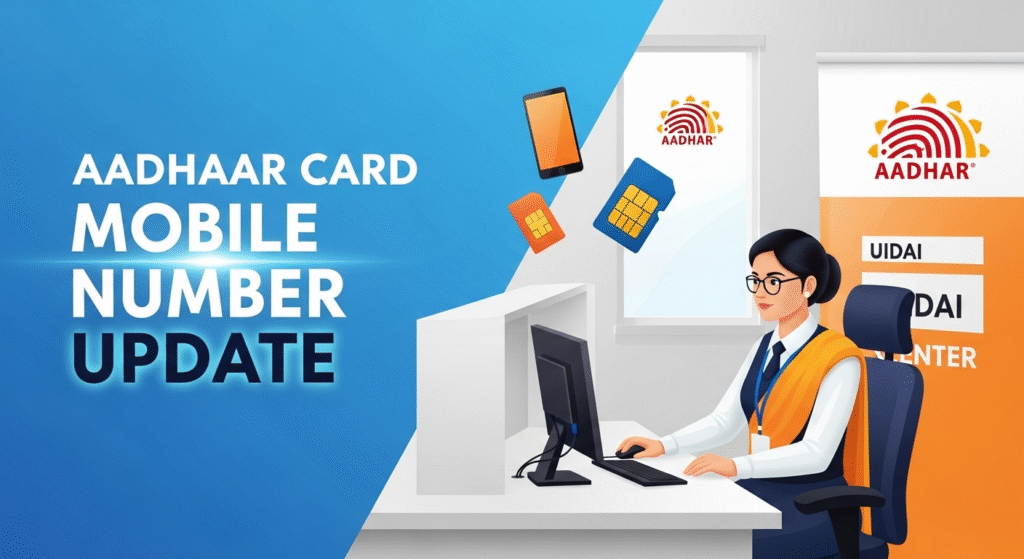 Aadhaar Card Mobile Number Update